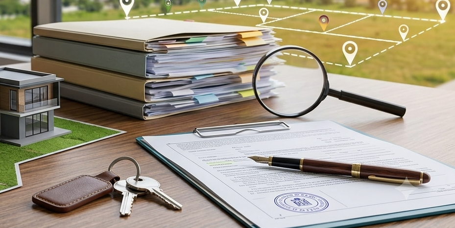 Property documents verification and analysis